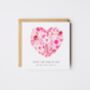 Happy You And Me Valentines Day Card / Blue, thumbnail 2 of 2
