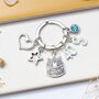 Personalised 40th Birthday Keyring, thumbnail 4 of 9