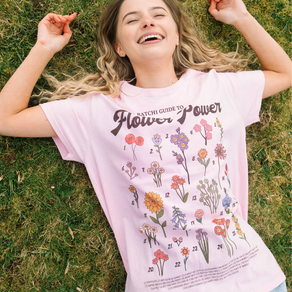 Flower Power Women's Flower Guide T Shirt By Batch1 ...