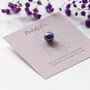 Lilac Faux Pearl Modesty Pin, thumbnail 1 of 10
