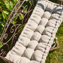 Vintage Jardinere Bench Mattress Cushion, thumbnail 6 of 8