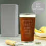 Personalised World's Best Pint Glass, thumbnail 2 of 2