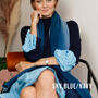 Personalised Ombre Gradient Cashmere Blend Scarf, thumbnail 5 of 12