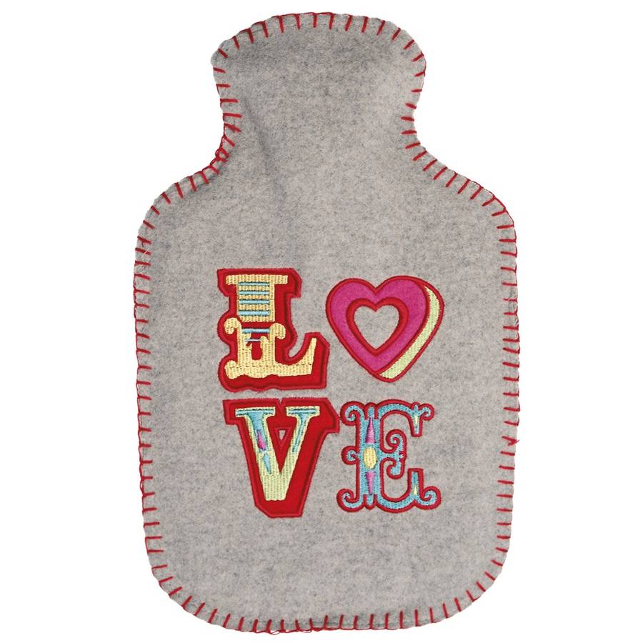 'Love' Hot Water Bottle
