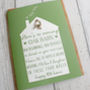 Personalised Happy New Home Card, thumbnail 4 of 11