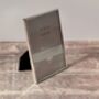 Sixtrees Slim Silver Plated Border Photo Frame, Five X Seven, thumbnail 1 of 3