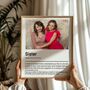 Best Friend Definition Print, thumbnail 1 of 6