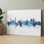 Glasgow Skyline Cityscape Black And White Art Print, thumbnail 7 of 12