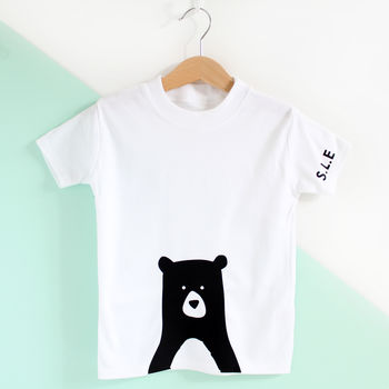Bunny Or Bear Personalised Unisex T Shirt, 3 of 5