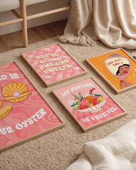 Your Loss Babe Illustrated Print | Wall Art, 2 of 3