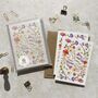 Delicate Floral Watercolours Note Cards And Envelopes, thumbnail 3 of 7