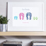 Small Personalised Family Foot Print, thumbnail 3 of 7