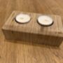 Birchwood Ply Rectangular Tealight Holder, thumbnail 9 of 12