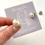 Silver Or White Faux Pearl Push Pin, thumbnail 5 of 12