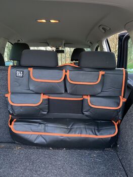 Olpro Rear Double Seat Storage Organiser Orange, 2 of 3