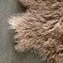 Curly Camel Tibetan Sheepskin Rug, thumbnail 2 of 2