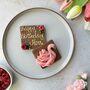 Chocolate Swan And Flower, Novelty Birthday Gift, thumbnail 5 of 9