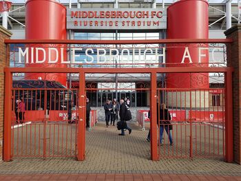 Middlesbrough Fc Gift 'Ayresome Park Gates' Print, 2 of 4