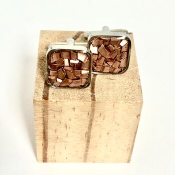 Copper Cufflinks, 3 of 5