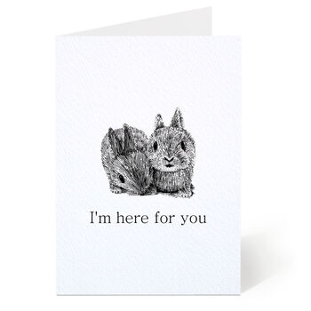 I'm Here For You Bunny Card, 2 of 6