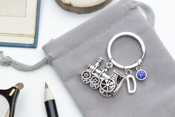 Steam Train Keyring, Train Lovers Gift, 4 of 8