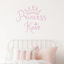 Personlaised Prince Or Prince Name Wall Sticker, thumbnail 2 of 8