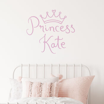 Personlaised Prince Or Prince Name Wall Sticker, 2 of 8