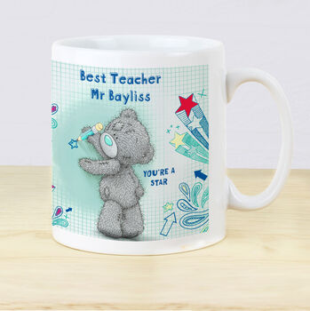 Personalised Me To You Teacher Mug – Tatty Teddy Thank You Gift, 2 of 3