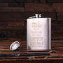 Personalised Stainless Steel Flask – Wooden Box, thumbnail 4 of 5