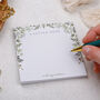 Botanical Memo Pad Block For Your Desk, thumbnail 1 of 6