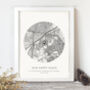 Personalised 'Our Special Place' Handmade Map Print, thumbnail 7 of 11