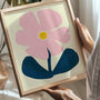 Pink Flower Print, thumbnail 2 of 2