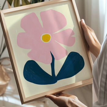 Pink Flower Print, 2 of 2