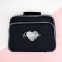 Kids Personalised Silver Heart Lunch Box, thumbnail 2 of 3