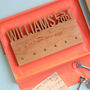 Personalised Name Wooden Key Holder And Letter Rack, thumbnail 2 of 2