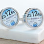 Personalised Date Tax Disc Cufflinks, thumbnail 2 of 8