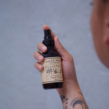 Rose Water And Willow Bark Facial Toner, 2 of 2