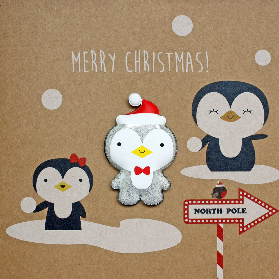 Christmas Glitter Card By Pango Productions