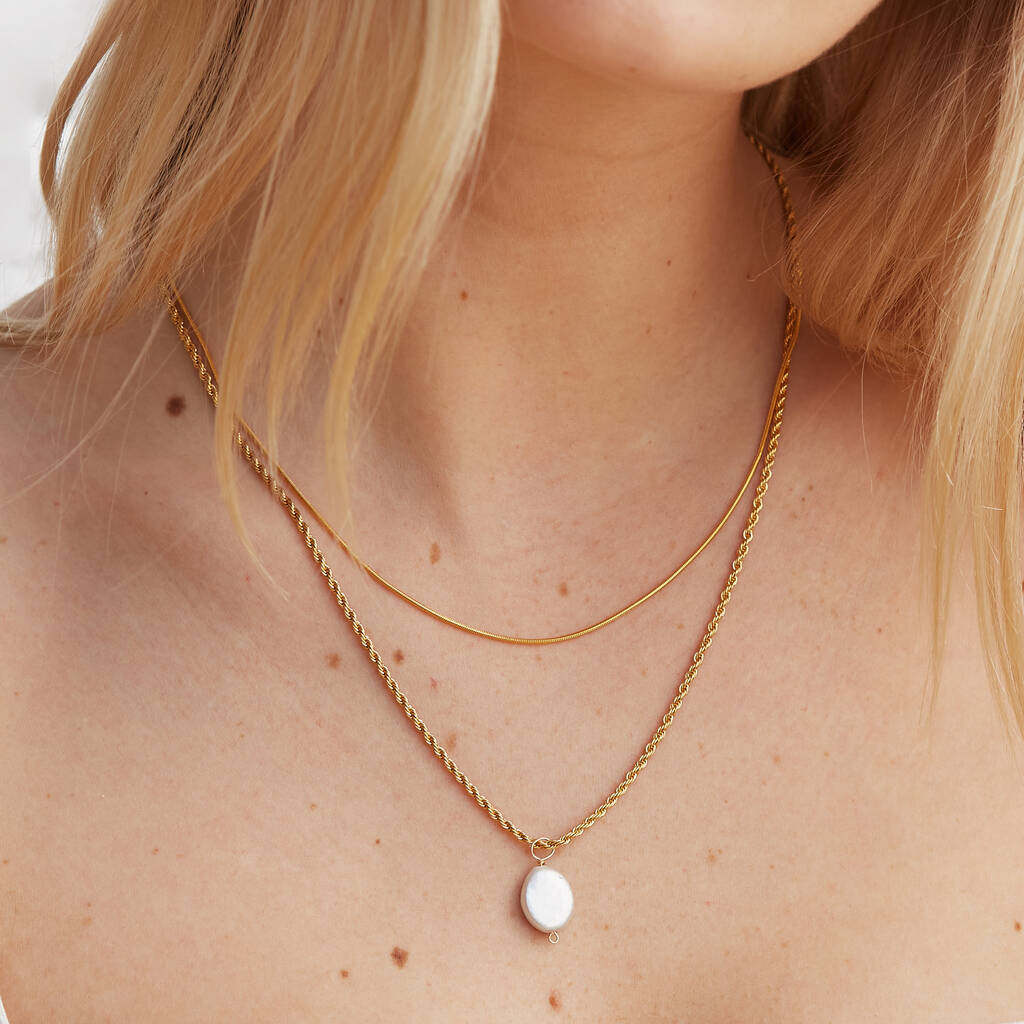 The Rosalind Petite Pearl Necklace, 1 of 5