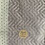 Zigzag Design Cinnamon Soft Sofa Throw, thumbnail 6 of 6