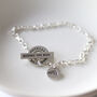 Positive Message Rainbow Bracelet, thumbnail 2 of 7
