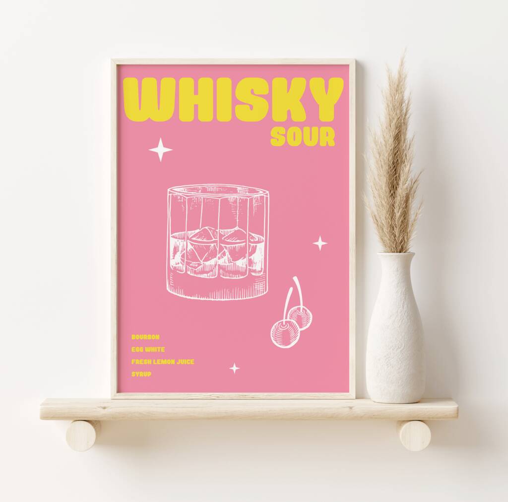 Whisky Sours Print By SOFE