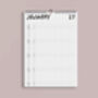 Academic Chaos Wall Calendar 2026/2027, thumbnail 3 of 4