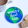 'World's Best Dad' Coaster, thumbnail 2 of 4