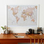 Personalised Antique World Map, thumbnail 1 of 8