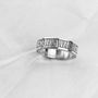 Personalised Silver Promise Ring, thumbnail 8 of 9