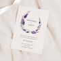 Lavender Wedding Invitations, thumbnail 1 of 4