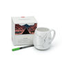 USA Map Colour In Travel Mug With Ceramic Colouring Pen, thumbnail 5 of 8