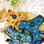 Happy Highland Cow Dog Harness, thumbnail 5 of 12