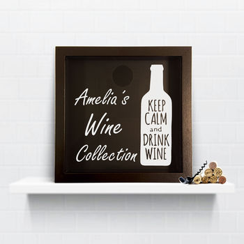 Personalised Wine Cork Collection Box, 4 of 6